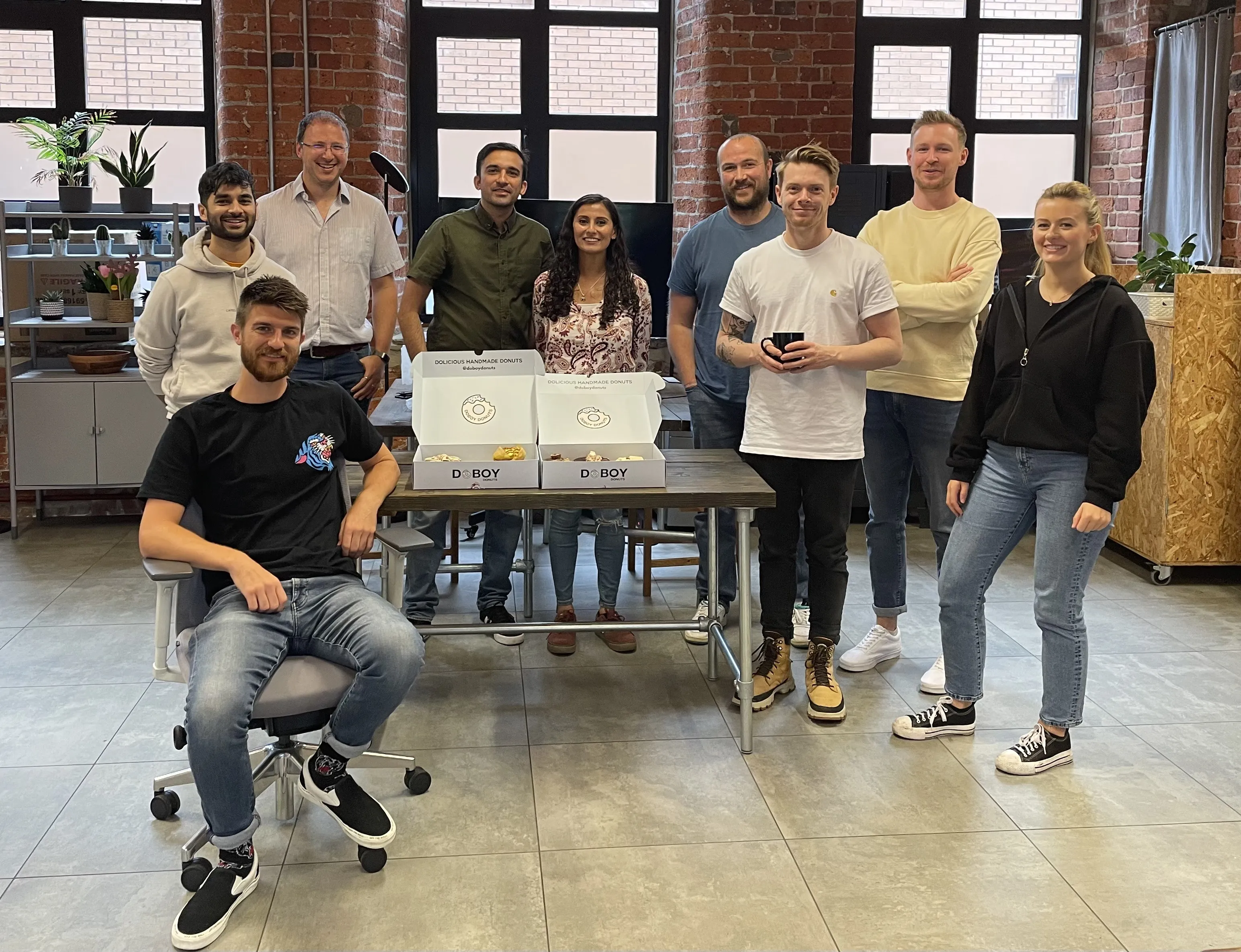 Synap team working together